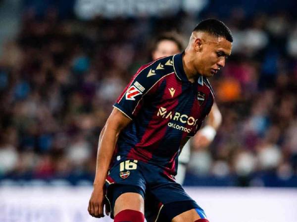 Kervin Arriaga y el Levante fueron eliminados en los 16avos de la Copa del Rey.