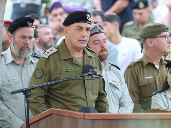El jefe del Estado Mayor de Israel, Eyal Zamir.