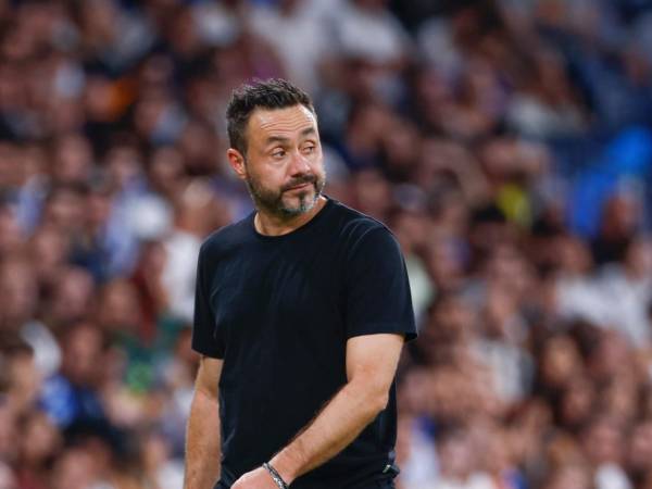 De Zerbi lució indignado tras lo ocurrido en el duelo Real Madrid vs Marsella por la Liga de Campeones de Europa.