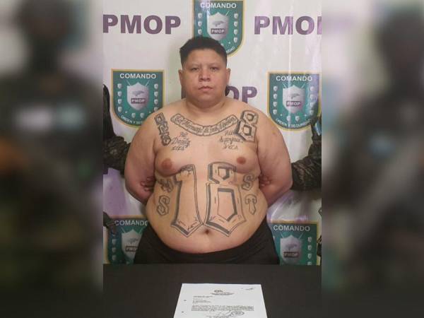 Momentos de la detención de Emilio Josué Ayala Torres (31).