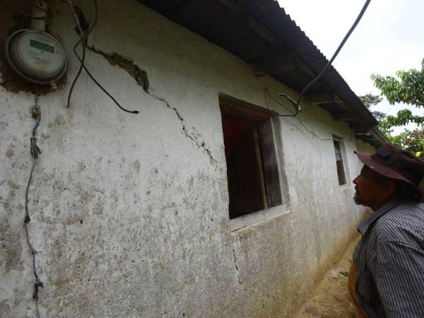 En 2023, más de 60 temblores sacudieron diversas comunidades de la zona central de Honduras, incluido el municipio de Las Lajas, en Comayagua.