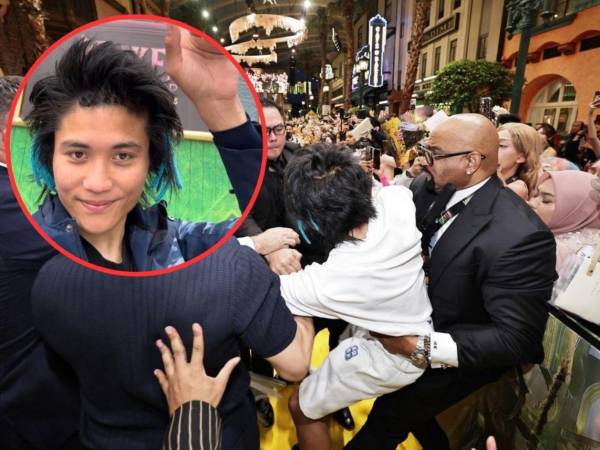 Johnson Wen, el 'troll' que persigue a las estrellas, expulsado del show de Lady Gaga.
