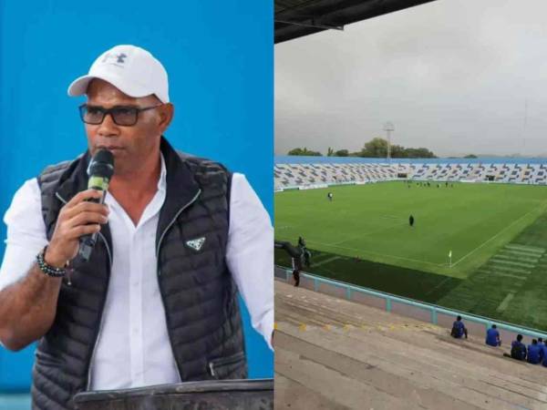 El Estadio Municipal Ceibeño se estrenó hace unos meses y este sábado 22 de noviembre Mario Moncada, comisionado de Coondepor, ha hecho una denuncia tras ver las condiciones del recinto.