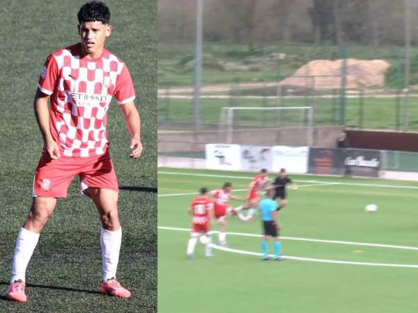 Richard Martínez marcó su tercer gol en la presente temporada con las reservas del Girona.