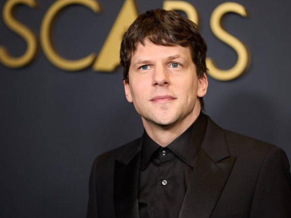 El actor Jesse Eisenberg.