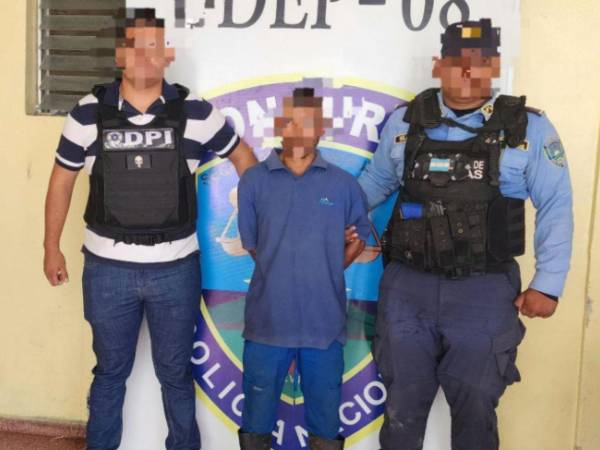 <b>El arresto se llevó a cabo específicamente en el caserío El Zapote.</b>