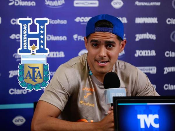Luis Palma, delantero de la Selección de Honduras.