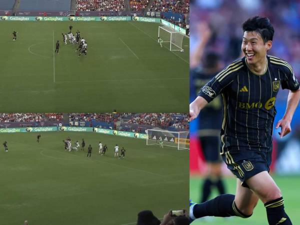 Heung-Min Son brilló con un golazo, su primero en la MLS con Los Angeles FC ante el Dallas.