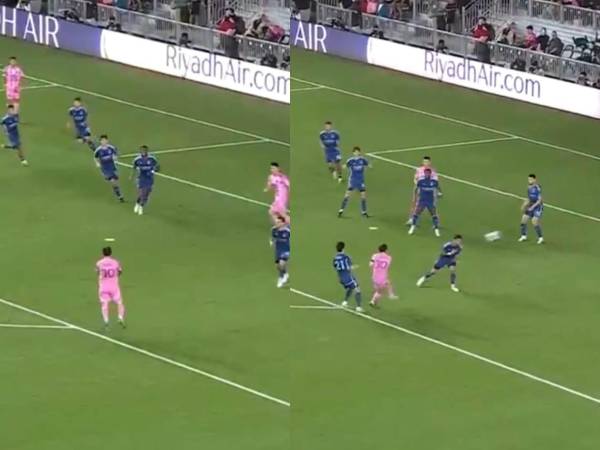 Messi anotó el 1-0 del juego entre el Inter Miami vs Kansas City en Concachampions.