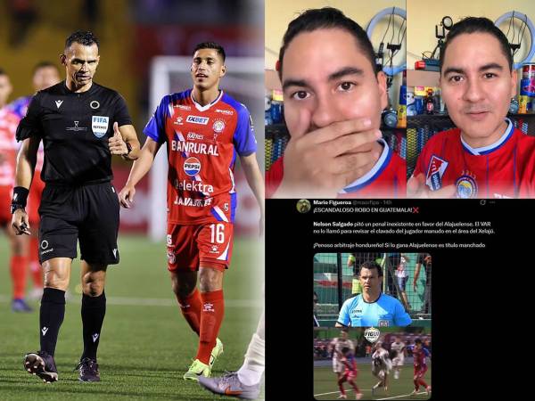 El árbitro hondureño Nelson Salgado es duramente criticado por su pésimo arbitraje en la Gran Final de la Copa Centroamericana 2025, en la que benefició al Alajuelense con un penal inexistente contra el Xelajú.
