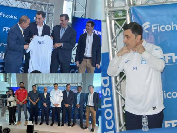 El español José Francisco Molina fue presentado como nuevo entrenador de la Selección de Honduras. Vivió un incómodo momento y la única persona que lo acompaña en el país.