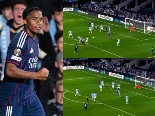 Endrick marcó el 1-1 del duelo entre el Lyon y el Celta en la ida de octavos de la Europa League.