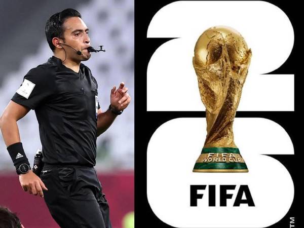 Said Martínez hace historia en el arbitraje hondureño en Copa del Mundo.