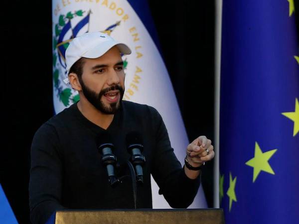 Foto de archivo del presidente de El Salvador, Nayib Bukele. EFE/ Rodrigo Sura