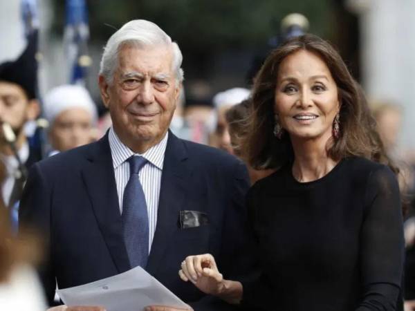 Isabel Preysler y Mario Vargas Llosa en una imagen de archivo.