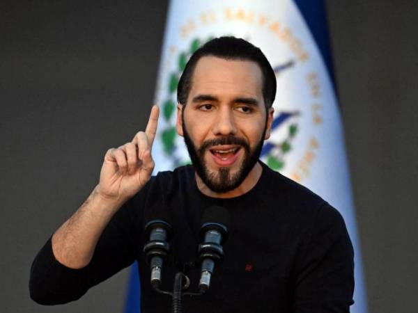 Nayib Bukele, presidente de El Salvador.