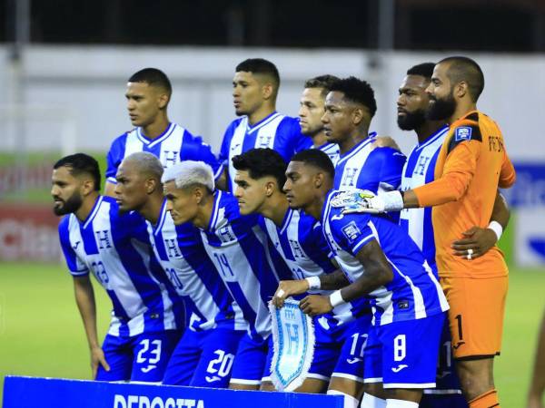 Jugadores de la Selccion de Honduras.