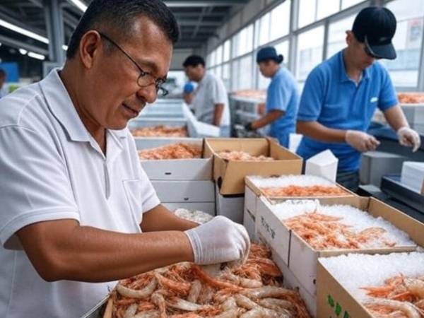 En el primer semestre de 2025, Honduras obtuvo $129.8 millones por la exportación de 15,474,200 kilos de camarones congelados, secos o en salmuera a diferentes países, incluidos China y Taiwán.