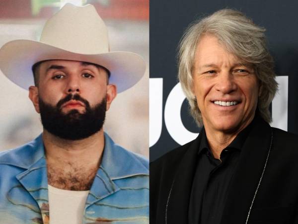 Carin León y Bon Jovi en fotografías de archivo.