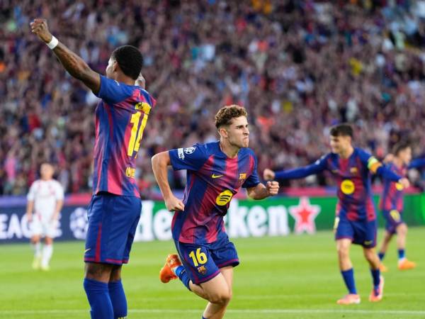 Fermín fue la figura al marcar un hat-trick.