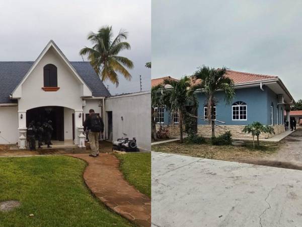 Luego de presentar un requerimiento fiscal, el Ministerio Público allanó propiedades y aseguró bienes de Miguel Alfredo López Polanco en el occidente de Honduras.