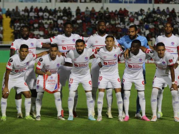 El 11 titular del Olimpia que enfrenta al Real Estelí.