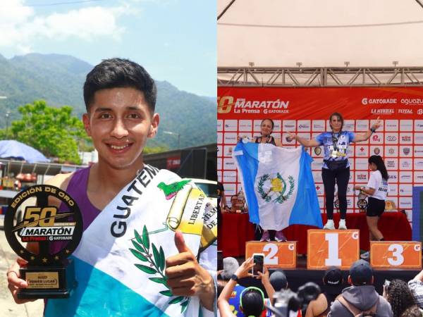 Corredores de distintas zonas del país y Centroamérica se colocaron en el podio de la 50 edición de la Media Maratón LA PRENSA-Gatorade.