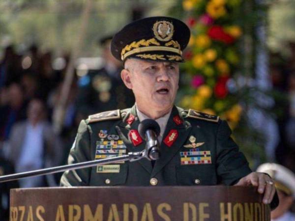 Roosevelt Hernández, Jefe del Estado Mayor Conjunto de las Fuerzas Armadas de Honduras.