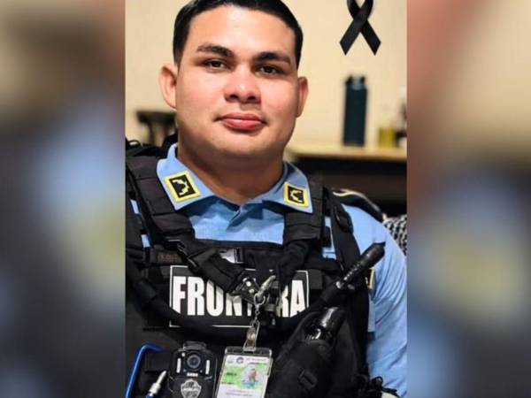 Fotografía del agente Luis Fernando Hernández García en vida.