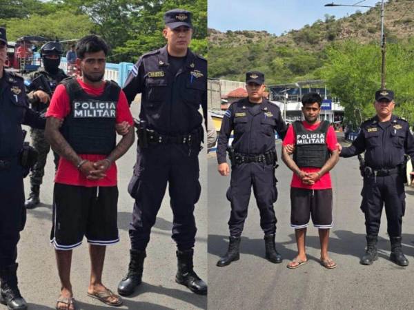 La Policía hondureña lo entregó a El Salvador este jueves en la frontera El Amatillo.
