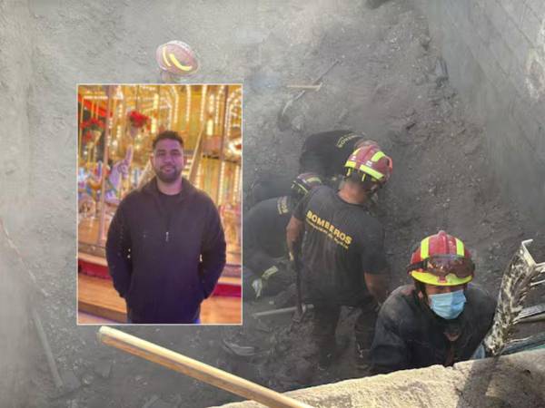 El hondureño José Cardona es la víctima mortal del incidente en el que quedaron soterrados seis obreros.