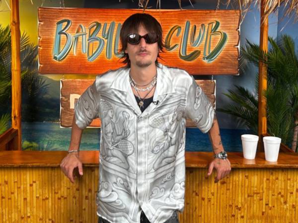 El cantante venezolano Danny Ocean posa durante una entrevista con EFE , en Miami (Estados Unidos).