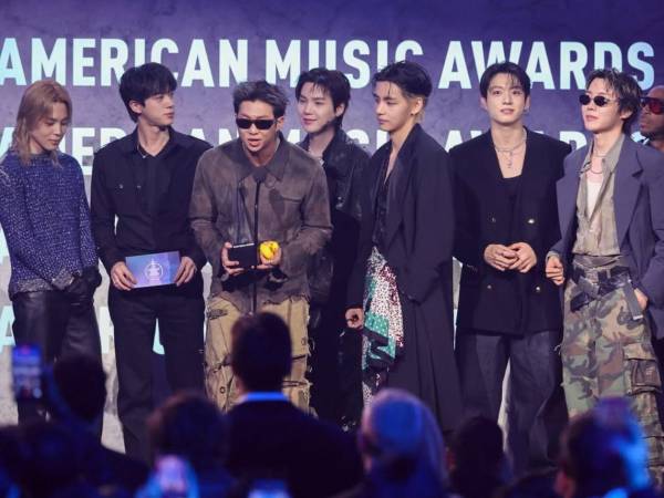 BTS arrasa en los American Music Awards.