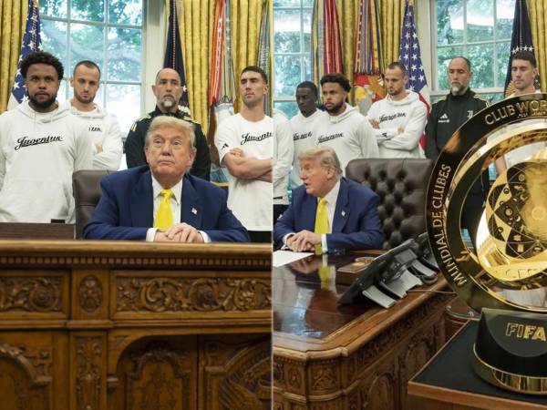 Donald Trump, presidente de Estados Unidos, protagonizó un momento insólito y polémico en el Mundial de Clubes tras recibir a uno de los equipos de fútbol en la Casa Blanca.