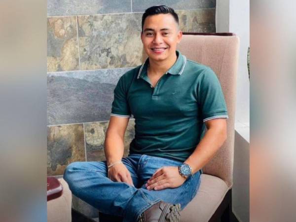 Fotografía en vida de Henry Villeda, de 25 años de edad.