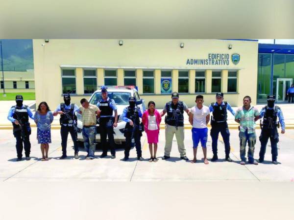 Los detenidos en 2023. Fueron condenados en las últimas horas.