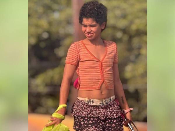 Fotografía en vida de Miriam Turcios.