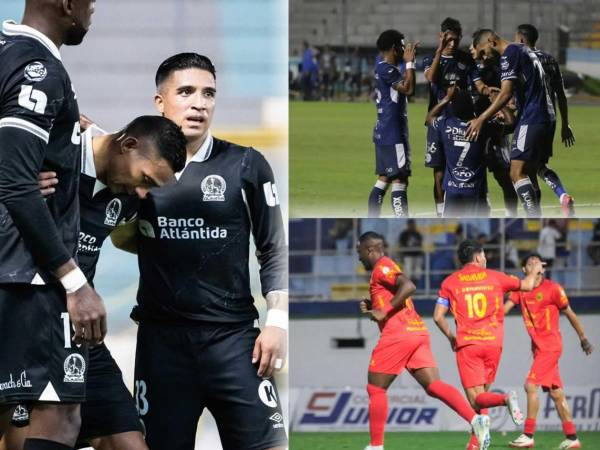 Tabla de posiciones de la Liga Nacional de Honduras tras la jornada 17 del Torneo Apertura 2025.