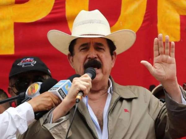 Manuel Zelaya, expresidente de Honduras