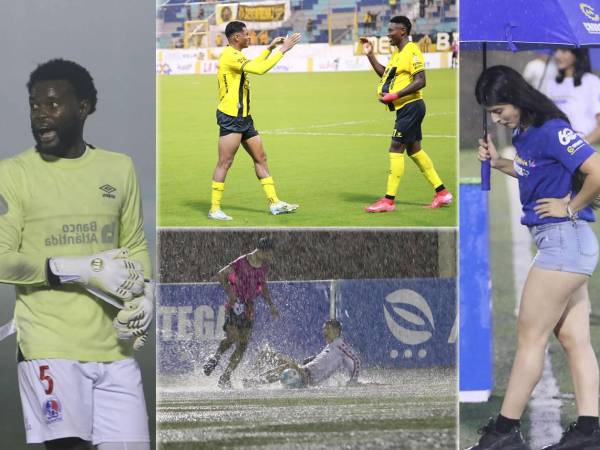 Las imágenes que nos dejaron las remontadas de Olimpia ante Lobos de UPN y Real España contra Platense, en el cierre de la jornada 13 del Torneo Apertura 2025 de la Liga Nacional de Honduras.