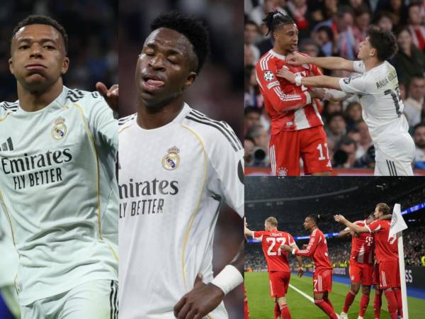 El Real Madrid vs Bayern Múnich por la ida de cuartos de final de Champions League dejó curiosas imágenes. Los blancos lo perdieron 1-2 en casa.