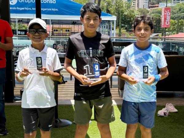 José Daniel Echeverri lidera en la nueva generación del tenis hondureño.