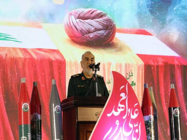 Foto de archivo del comandante en jefe de la Guardia Revolucionaria de Irán, el general Hossein Salamí. EFE