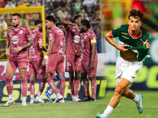 Farioli salvó al Marathón en la recta final del partido en el Morazán.