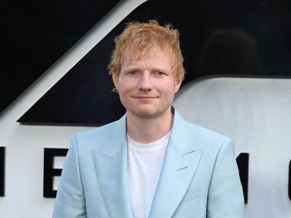 El cantante británico Ed Sheeran.