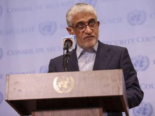 Amir Saeid Iravani, el embajador de Irán.