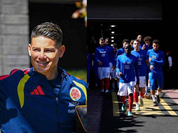 Colombia y Francia juegan este domingo en Estados Unidos,