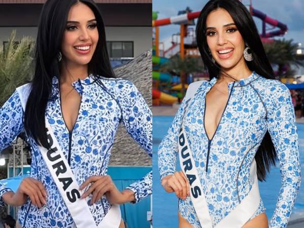 Alejandra Fuentes Miss Universo Honduras desfiló con garbo y carisma en la preliminar del desfile en traje de baño en el Miss Universo 2025.