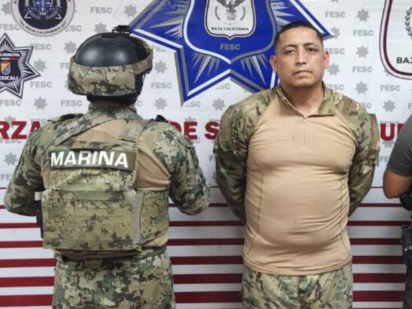<b>Cristian Jovany Acosta García fue detenido en el valle de Mexicali.</b>