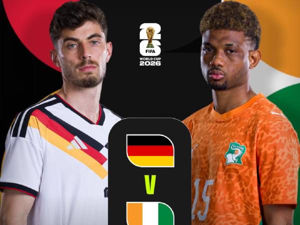 Alemania y Costa de Marfil se enfrentan por la jornada 2 del Grupo E en el Mundial 2026.